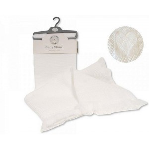 Snuggle Baby Shawl White Star Snuggle Baby Shawl White Star