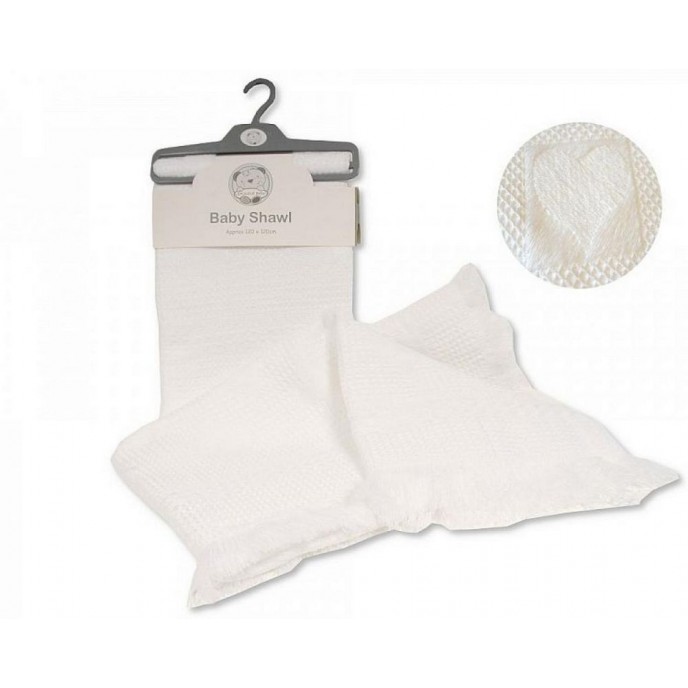Snuggle Baby Shawl White Star Snuggle Baby Shawl White Star