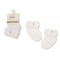 Socks 3pk Christening White 03-06m