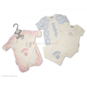 Babygrow Set 3pc Sheeping Babygrow Set 3pc Sheeping