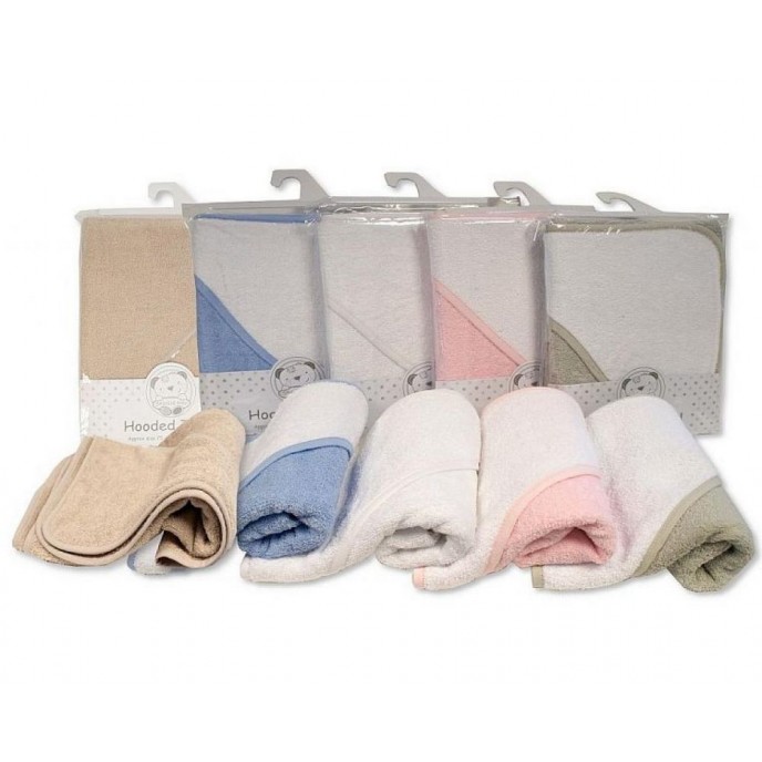Snuggle Baby Hooded Towel Taupe Snuggle Baby Hooded Towel Taupe