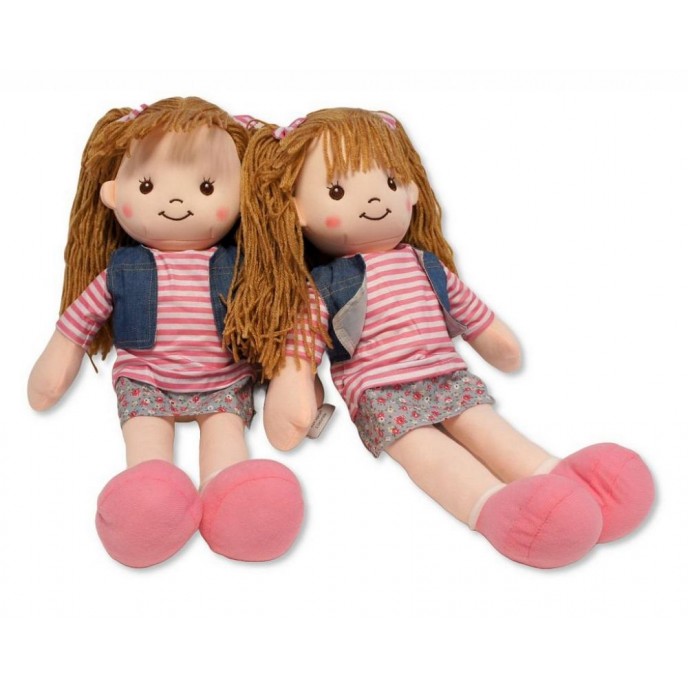 Snuggle Baby Rag Doll 50cm Stripe Tee Snuggle Baby Rag Doll 50cm Stripe Tee