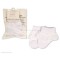 Socks with Lace White 03-06m