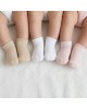 Socks 3pk Pink/White/Taupe 00-03m Socks 3pk Pink/White/Taupe 00-03m