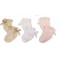 Socks 3pk Bow 00-03m