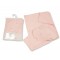 Snuggle Baby Hooded Towel Embroidered Elephant Pink