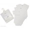 Nursery Time Short Sleeve Vests 3pk White Newborn Nursery Time Short Sleeve Vests 3pk White Newborn