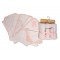 Cute Co Hooded Towels Set 6pc Bear Pink Cute Co Hooded Towels Set 6pc Bear Pink