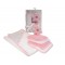 Snuggle Baby Hooded Towel and Cloths Bath Set 6pc Flowers Snuggle Baby Hooded Towel and Cloths Bath Set 6pc Flowers