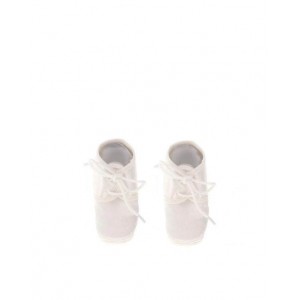 Satin Shoes Boy White