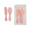 Nursery Time Brush and Comb Set Pink