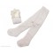 Nursery Time Tights White 03-06m Nursery Time Tights White 03-06m