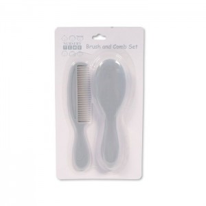Nursery Time Brush and Comb Set Grey Nursery Time Brush and Comb Set Grey