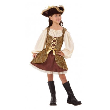 Carnival Costume Pirate Princess 7/9yrs