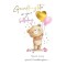 Card Birthday Granddaughter Bear Balloons