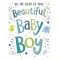 Card Birth of your Beautiful Baby Boy Card Birth of your Beautiful Baby Boy