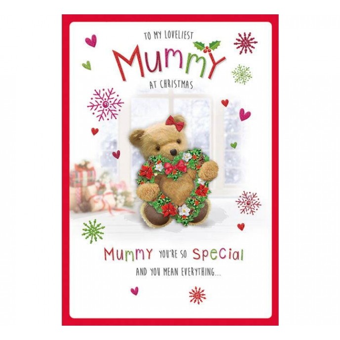 Card Christmas Mummy Card Christmas Mummy