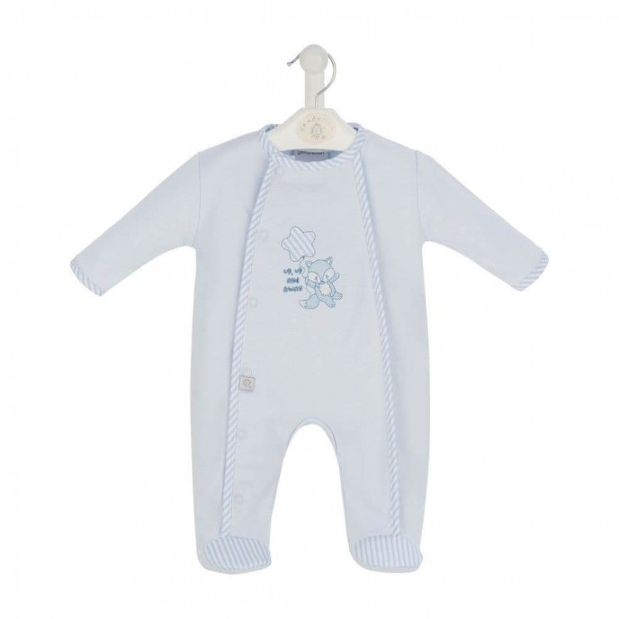 Dandelion Babygrow Cotton Fox Blue