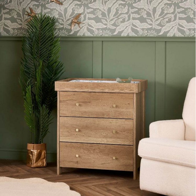 Obaby Changing Unit Nika Oak Obaby Changing Unit Nika Oak