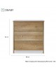 Obaby Changing Unit Nika Oak Obaby Changing Unit Nika Oak