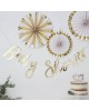 Baby Shower Banner Gold Baby Shower Banner Gold