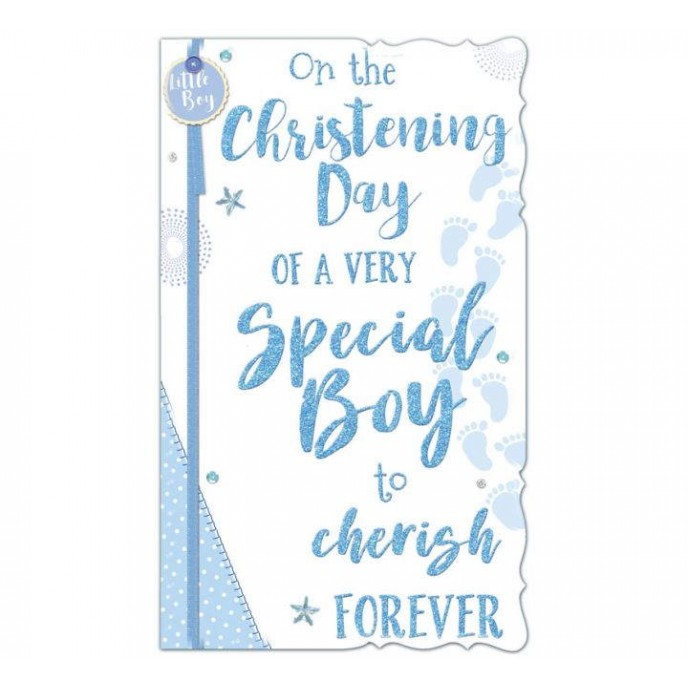 Card Christening Day Special Boy