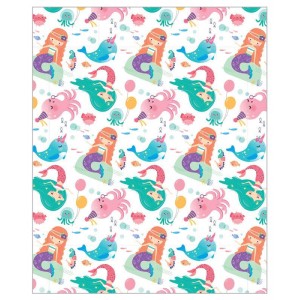 Wrapping Paper Sheet 70x50cm Under the Sea