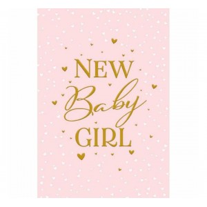 Card New Baby Girl