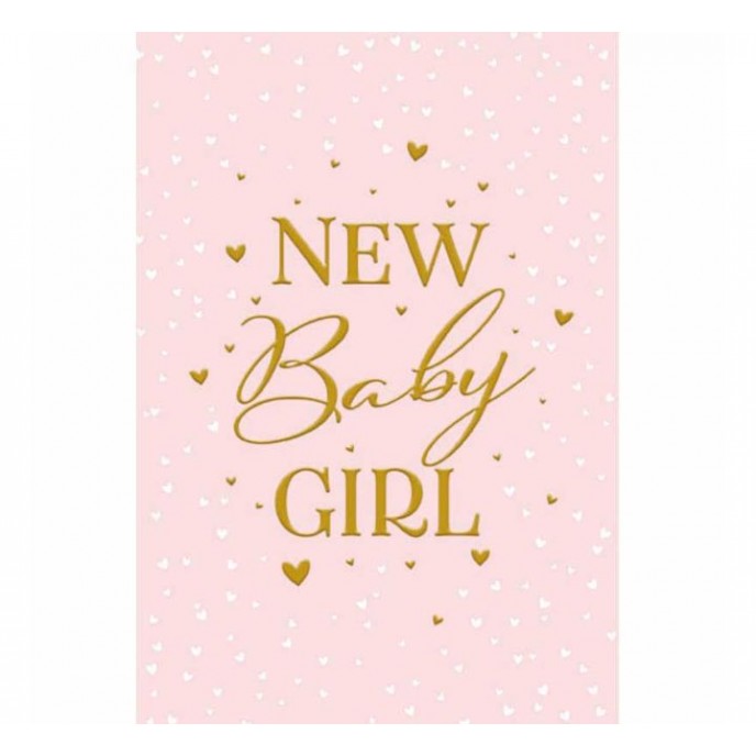 Card New Baby Girl