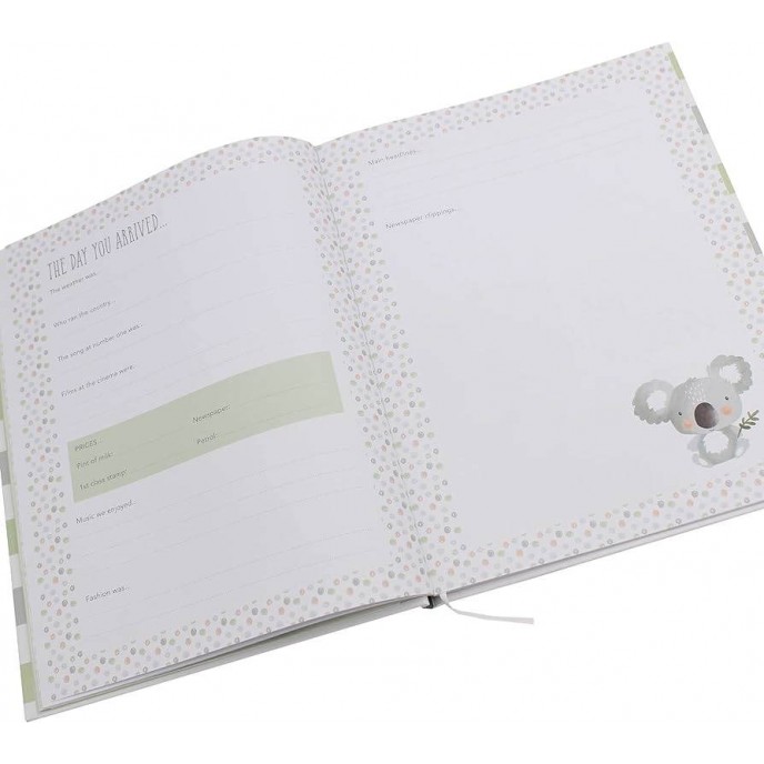 Baby Record Book Koala Cuddles Baby Record Book Koala Cuddles