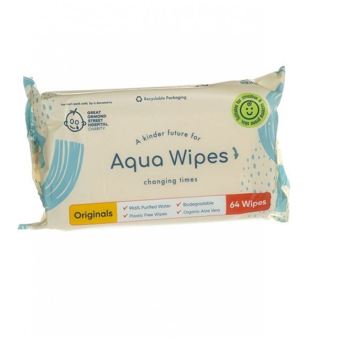 Aqua Wipes x64