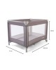 Red Kite Travel Cot Sleep Tight Grey Red Kite Travel Cot Sleep Tight Grey