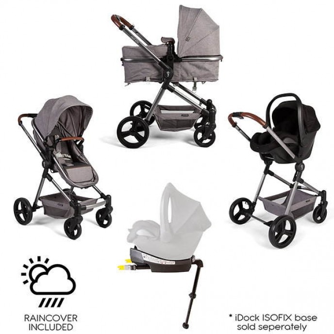 Red Kite Travel System Push Me Savanna-I Graphite