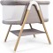 Red Kite Bedside Crib Snooze Grey