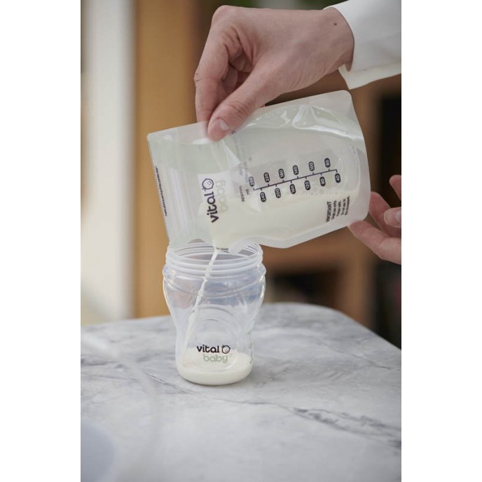 Vital Baby Breast Milk Storage Bags 30pk