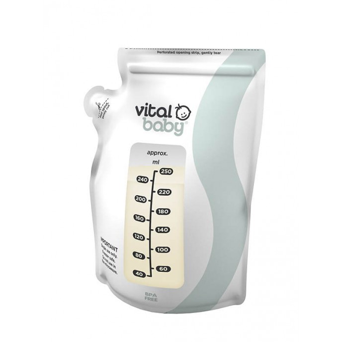 Vital Baby Breast Milk Storage Bags 30pk