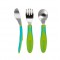 Vital Baby Metal Big Kid Cutlery Set Pop Green