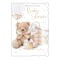 Card Baby Shower Bear Card Baby Shower Bear