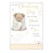 Card Christening Day Bear