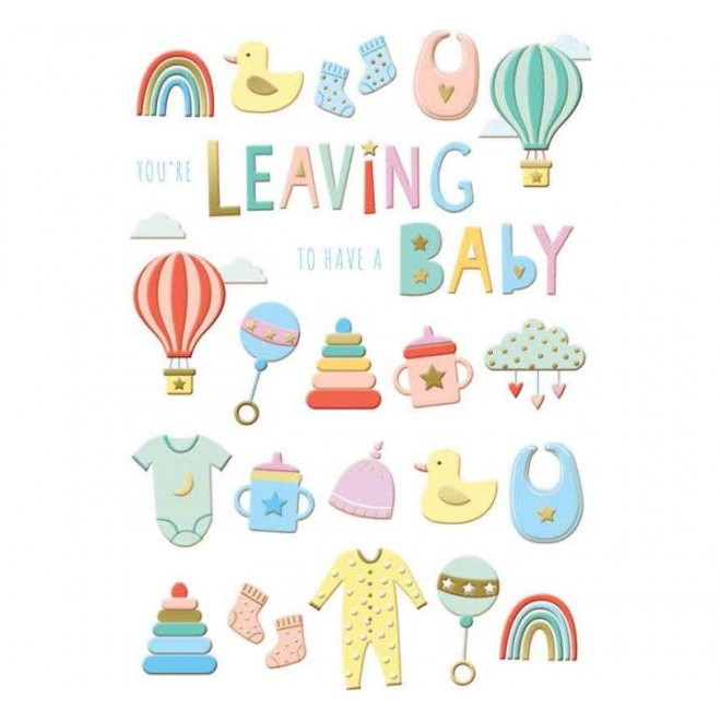 Card Leaving to Have a Baby
