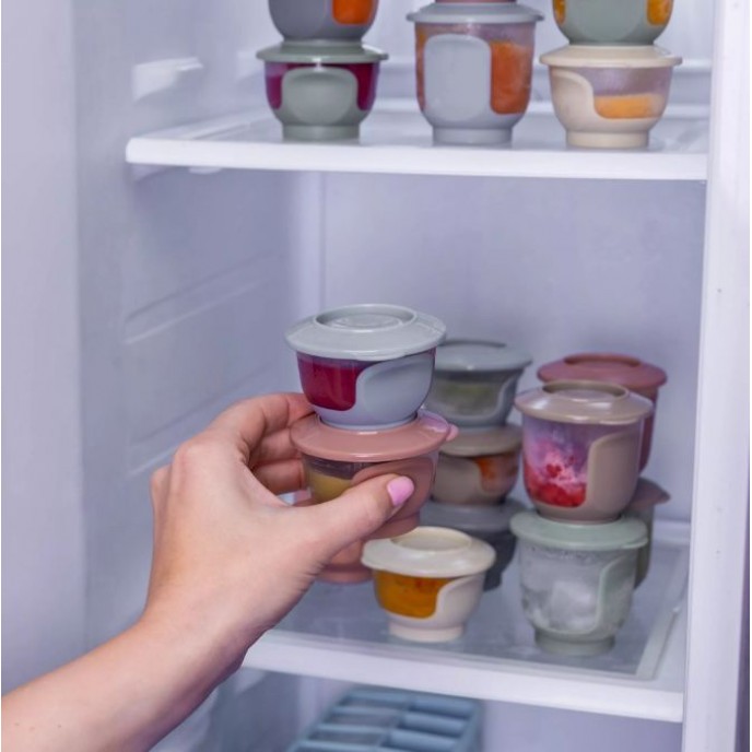 Vital Baby Store and Wean Pots 120ml 4pk Vital Baby Store and Wean Pots 120ml 4pk