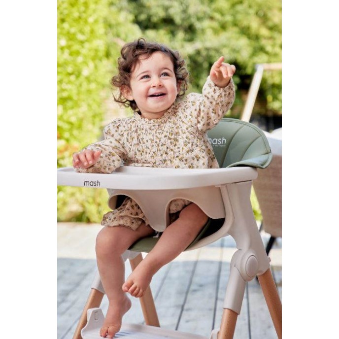 Baby Elegance Highchair Mash Black Baby Elegance Highchair Mash Black