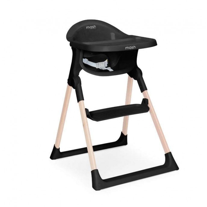 Baby Elegance Highchair Mash Black Baby Elegance Highchair Mash Black