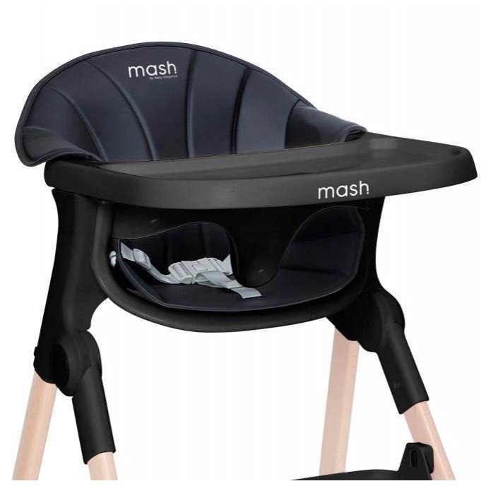 Baby Elegance Highchair Mash Black Baby Elegance Highchair Mash Black
