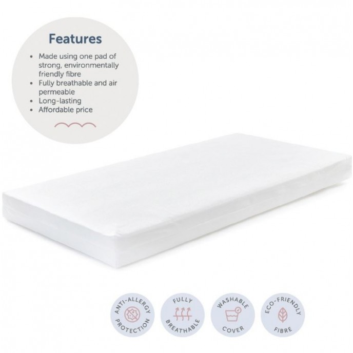 Baby Elegance Cot Mattress Eco 60x120cm