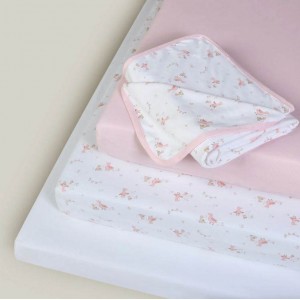 Baby Elegance Bedding Set 4pc Cotbed Little Ducks