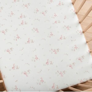 Baby Elegance Fitted Sheets Cot 2pk 60x120cm Little Ducks