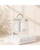 Baby Elegance Fitted Sheets Travel Cot/Bedside Crib 2pk Sea Baby Elegance Fitted Sheets Travel Cot/Bedside Crib 2pk Sea