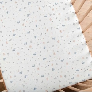 Baby Elegance Fitted Sheets Cot 2pk 60x120cm Sea