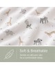 Baby Elegance Fitted Sheets Crib 2pk Safari Baby Elegance Fitted Sheets Crib 2pk Safari